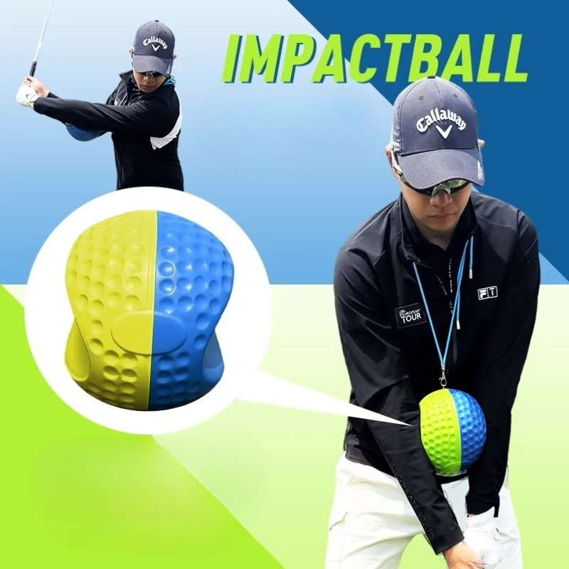 Practice Equipment For Golf - Lightweight Golf Two Color Connecting Ball