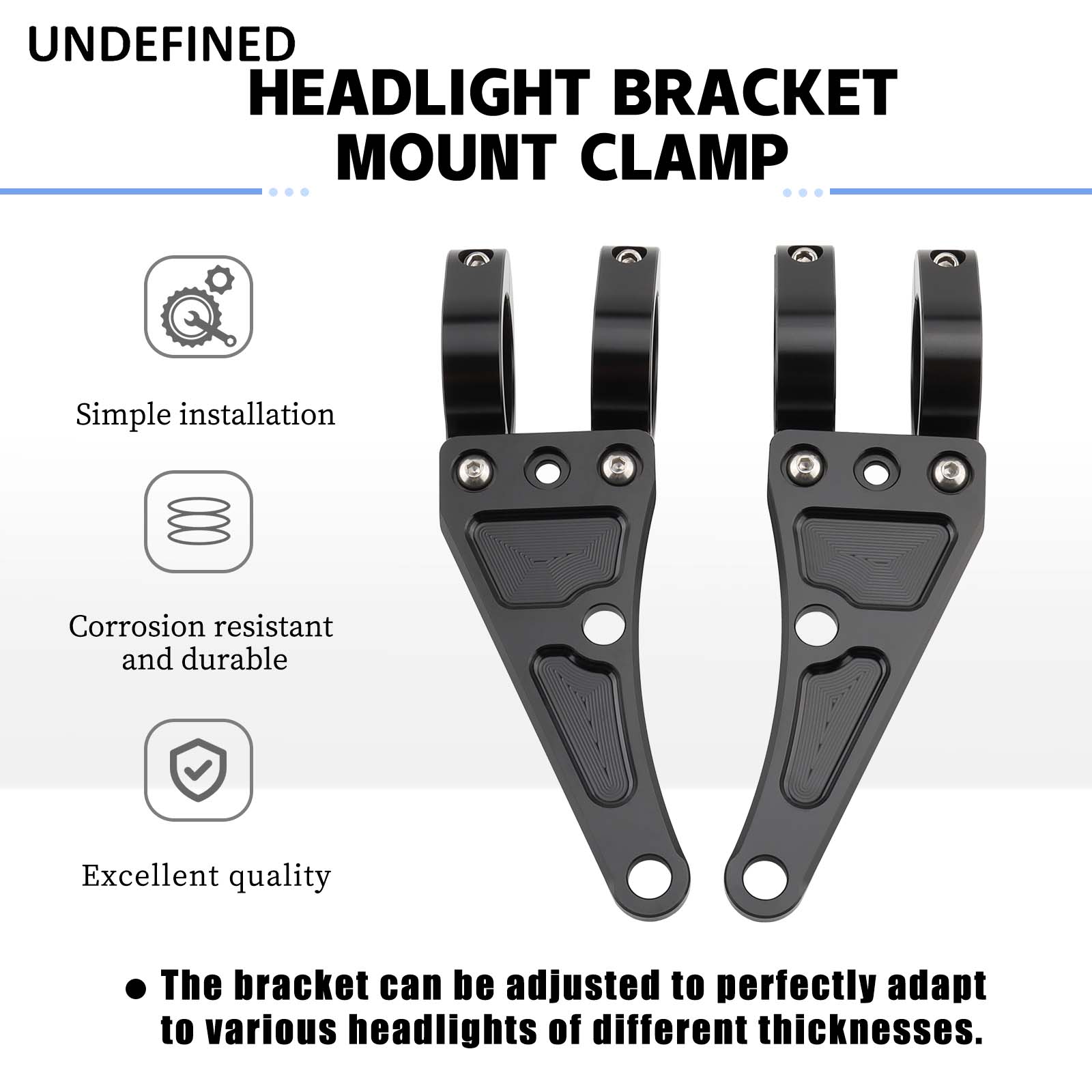 33mm-58mm Headlight Bracket Mo - Golf Zero 리뷰 및 가격
