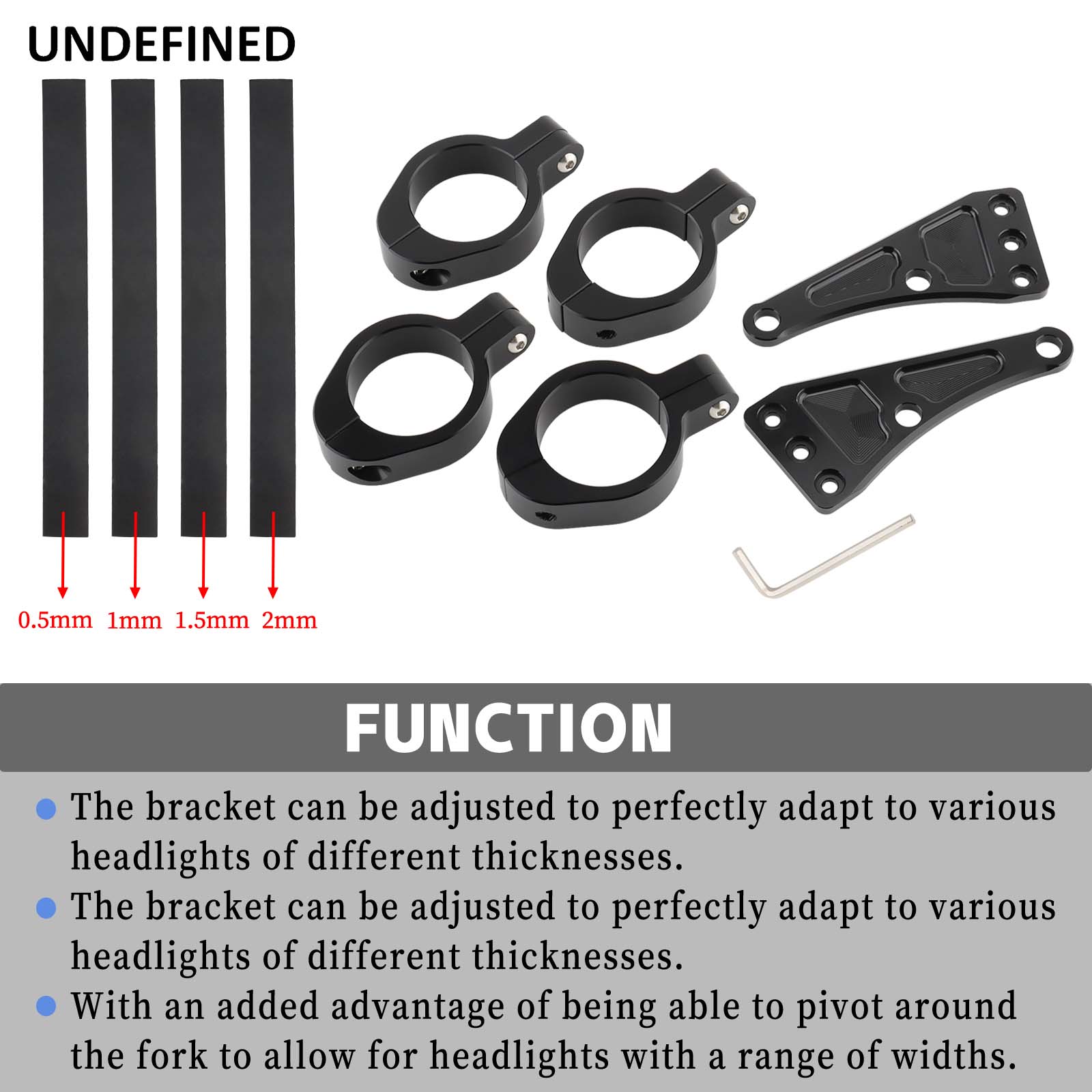 33mm-58mm Headlight Bracket Mo - Golf Zero 리뷰 및 가격