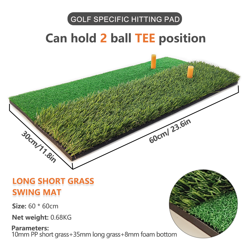 Golf Hitting Mat Indoor Outdoo - Practice Equipment For Golf 리뷰 및 가격