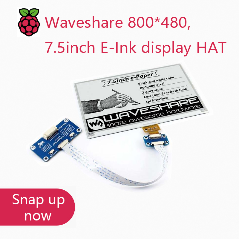 Waveshare 800*480,7.5inch E-In - Golf Zero 리뷰 및 가격
