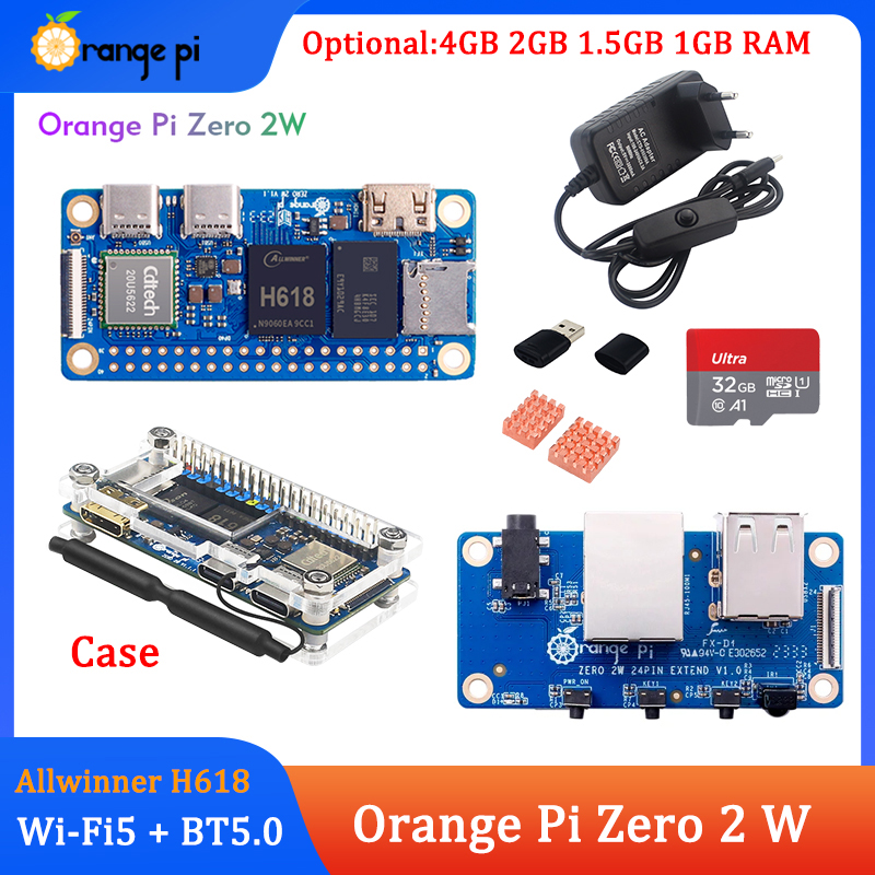 Orange Pi Zero 2W 4GB 2GB 1.5G - Golf Zero 리뷰 및 가격
