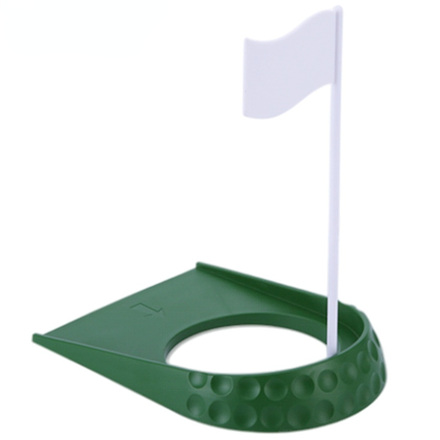 Golf Hole Cup with Hole Flag A - Practice Equipment For Golf 리뷰 및 가격