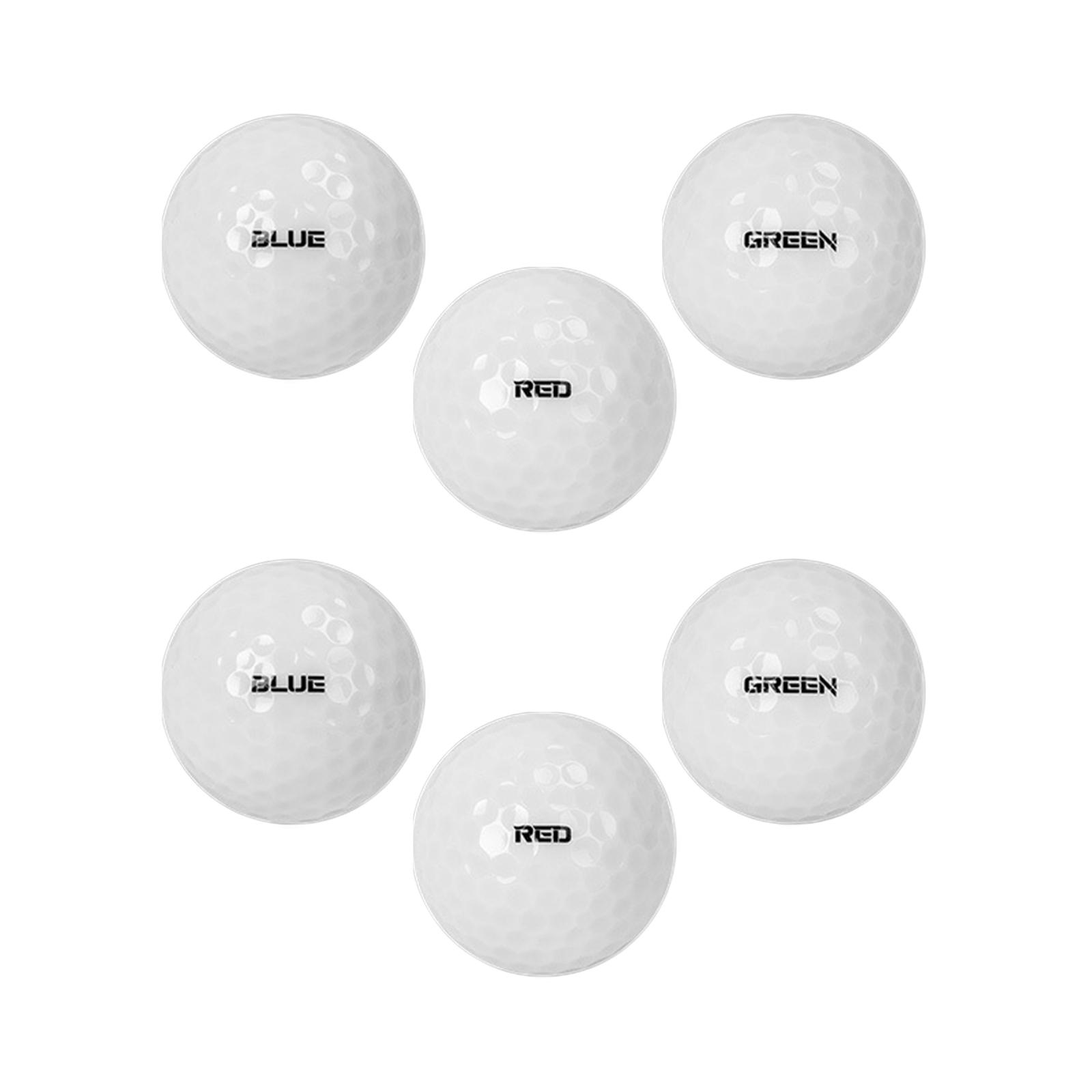 Glow Golf Balls Multicolor Lig - Practice Equipment For Golf 리뷰 및 가격